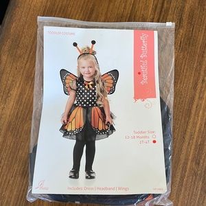 Butterfly costume for toddler